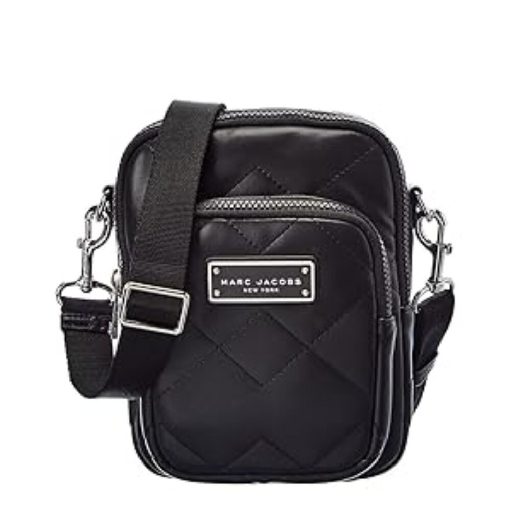 #147 NWT - Marc Jacobs Pillow Small Black Quilted Leather Crossbody